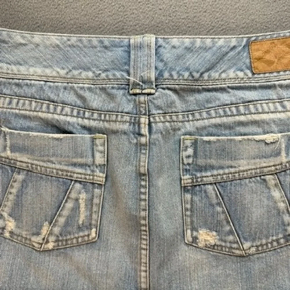 American Eagle Outfitters Light Blue Denim Mini Skirt